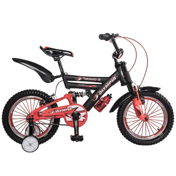 دوچرخه-شهری-الیمپیا-hasbro-سایز-16-مشکی-قرمز