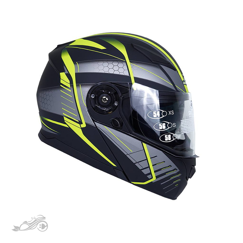 کلاه کاسکت راپیدو مدل فک متحرک عینکدار